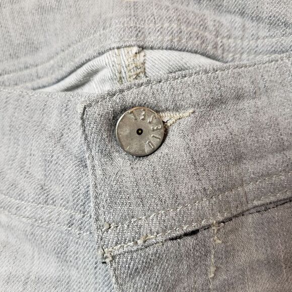 Diesel Industry -  Matic Jeans - Size 25 stretch metallic silver designs - Picture 8 of 16